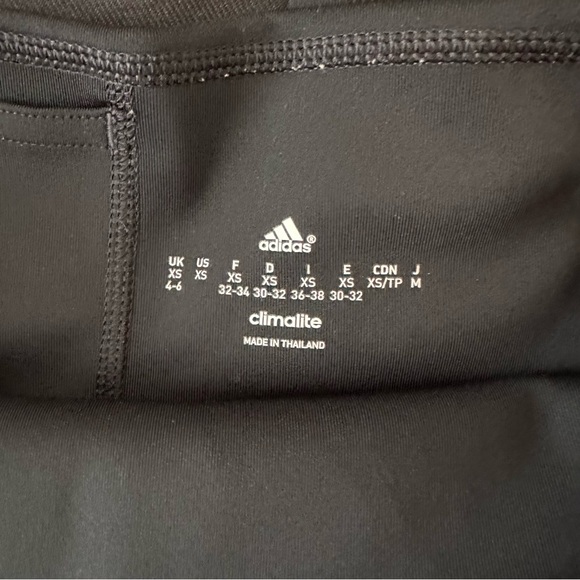 Adidas Black Athletic Leggings - Picture 4 of 4